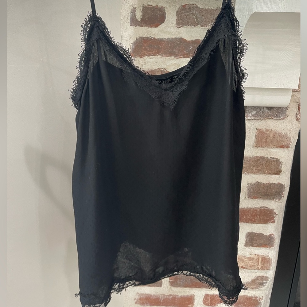 Zara Basic Lace Top Cami